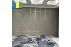 China Office Sound Proof Folding Partitions / Operable Movable Walls For Convention Center supplier
