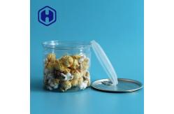 China Dried Pork Beef Jerky Clear Plastic Cans Leak Proof 540ml 99mm supplier