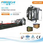 Corrugated Carton Box Paper Aligning Full Digital Anticorrosive Litho Laminating Machine for sale