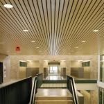 85mm Aluminum Metal Ceiling Acoustic Aluminum Linear U85 Shaped Ceiling for sale