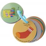 C1S C2S Art Paper Custom Flash Card Learning Flashcard For Students