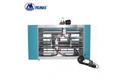 China RINO 4 Servo Automatic Carton Stitching Machine Double Head supplier