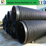 200-1000kg/H Extruder Output Spiral Winding Pipe Making Machine For 200-4000mm Diameter for sale