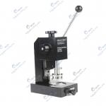 Manual Coin Cell Battery Punching Machine Disc Cutter For Electrode / Separator for sale