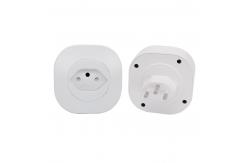 China PC ABS Zigbee Smart Socket 240V Smart Wifi Wall Socket supplier