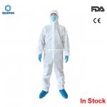 Anti Virus Disposable Protective Coveralls ,  Disposable Body Suit Non Woven for sale