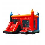 Trampoline Inflatable Bounce House Indoor Play Customized Color for sale