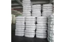China AA Grade Polyester Staple Fiber Crimp 1.2-15dtex White Fiber Roll supplier