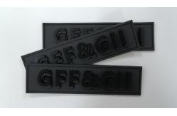 China PVC Silicone Rubber Labels , 3D Heat Transfer Badge Customized supplier