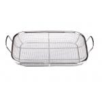 Portable Perforated Baking Tray , Sterilization Stainless Steel Wire Basket Cable Tray for sale