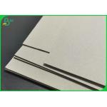 Gray Compressed Board 1250gsm Hard Strength 2mm thick Straw cardboard sheets for sale