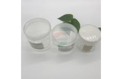China 150ml 250ml 350ml Neck Wide Mouth Pet Food Can / Clear Plastic Jars supplier