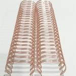 0.9mm Double Wire O Nylon Two Rings Binding Wires For Calendars