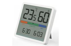 China Plastic Mini LCD Digital Temperature Humidity Meter Touch Sensitive Hygrometer supplier
