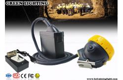 China 1.05W 350 MA Rechargeable LED Headlamp With 1A Cradle Charger 15000 Lux supplier