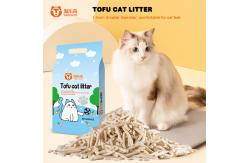 China Long Lasting Tofu Litter Sand Freshness Natural Flushable Cat Litter supplier