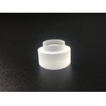 Optical Quartz Glass Quartz End Caps Transparent Or Frosted Coatable Customize