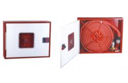 China Durable Fire Hose Reel And Extinguisher Cabinet fire hose reel box supplier