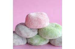 China P180 Automatic Double Mochi Ice Cream Filling Machine Aligning Encrusting supplier