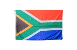 China South Africa National Flag 90 X 150cm Knitted Polyester Single Reverse supplier