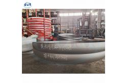 China Customizable Carbon Steel Semi Elliptical Head With 8mm Thickness 1700mm Diameter supplier