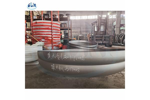 Customizable Carbon Steel Semi Elliptical Head With 8mm Thickness 1700mm Diameter