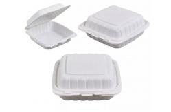 China Clamshell Takeaway Customized Food Packaging Box Square ISO9001 supplier