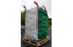 China Ventilated breathable Flexible Intermediate Bulk Containers FIBC for potatos pecans woods supplier
