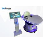 3 DOF Electric System VR Fly Slide Simulator With Roller Coaster Film