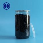 30oz 900ml Air Tight Bulk Transparent Plastic Can For Fruit Candies for sale