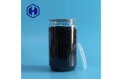 China 30oz 900ml Air Tight Bulk Transparent Plastic Can For Fruit Candies supplier