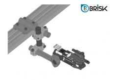 China Aluminum  Modular Structure Universal Robot Sheet Metal Gripper supplier