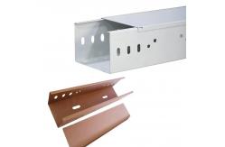 China Customized 300mm Pregalvanized Perforated Cable Tray Stainless Steel supplier