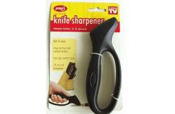 China FDA Disposable Kitchen Knife Sharpener Black With Handle 16 * 5.5cm supplier