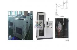 China Mask Flame Retardant Tester Light Weight With CE ISO Flame Height 40 ± 4mm supplier