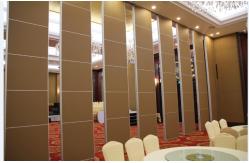 China Banquet Hall  Movable Folding Sliding Door Partitions Sound Proof Partition Wall supplier