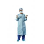 SMS Latex Free Disposable Surgical Gown / Medium Sterile Surgical Gowns for sale