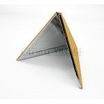 Empty Cardboard Triangle Eyeshadow Palette C2S Paper Customized Color For Makeup for sale