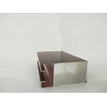 Durable Wood Finish Aluminium Profiles Strong Impact Resistance for sale