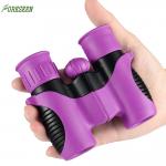 Foreseen Mini Kids Binoculars Telescopes 8X Optical Magnification Purple Color for sale