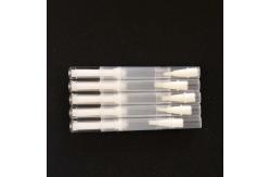 China Transparent Empty Lip Gloss Tubes 4ml Capacity Customized For Makeup Packaging supplier