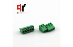 China 2-24 Poles 150V 7A Screw Terminal Block HQ128-2.54 Mm Pitch supplier