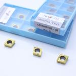 Golden HV3500 CCGT09 PVD Coated Cermet Insert Boring Insert for Low Feed Positive Insert Cutting Carbon Steel Low Alloy Steel for sale