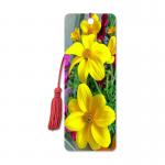 Flower Design Souvenir 3D Lenticular Bookmark / 3D Lenticular Printing for sale