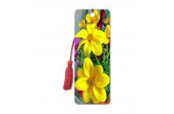 China PET Material 3D Animal Bookmarks 3D Lenticular Bookmark CMYK Printing supplier