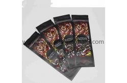 China Custom Printing Black Smell Proof Cigar Humidor Bags With Lock supplier