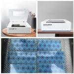 40w Daqin Co2 Water Cooling Laser Cutting Machine For Mobile Screen Protector for sale