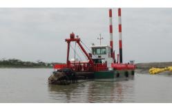 China Cutter Suction Dredger Boat For River Sand Mining Projects supplier