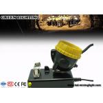 348 Lum Explosion Proof Rechargeable Miners Headlamp / IP68 Waterproof Mining Cap Lights