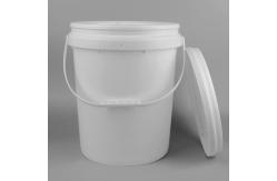 China 19L 5 Gallon Plastic Paint Bucket Plastic Container With Handle And Lid supplier